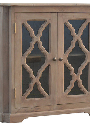 Carved Glazed Sideboard
