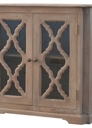 Carved Glazed Sideboard