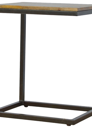 Industrial Small End Table