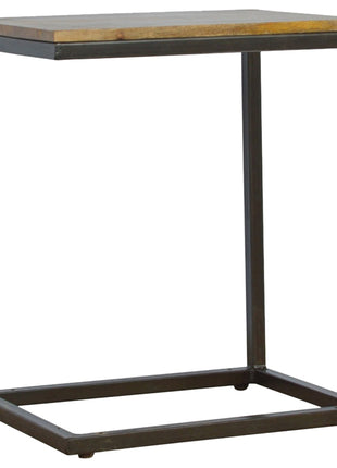 Industrial Small End Table