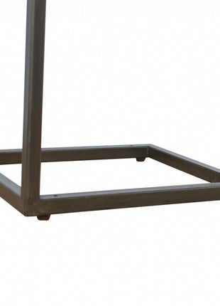 Industrial Small End Table