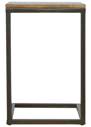 Industrial Small End Table