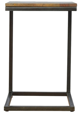 Industrial Small End Table