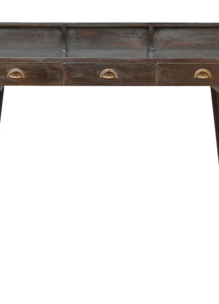 Walnut Gallery Shell Writing Desk
