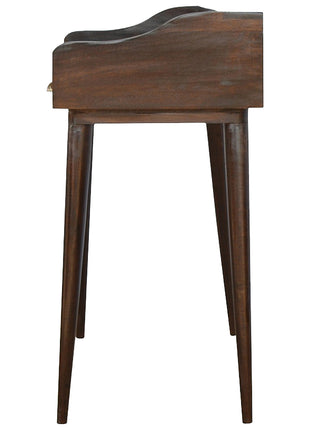 Walnut Gallery Shell Writing Desk