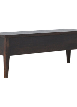 Walnut Hallway Storage Bench