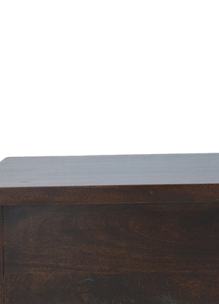 Walnut Hallway Storage Bench