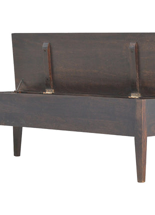 Walnut Hallway Storage Bench