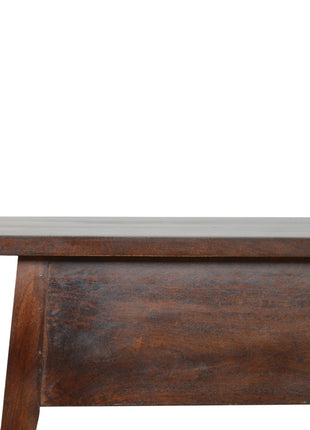 Chestnut Lid Up Storage Bench