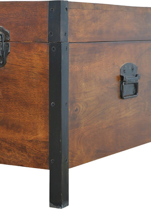 Industrial Lid up Blanket Box