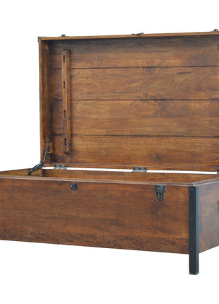 Industrial Lid up Blanket Box