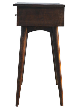 2 Drawer Walnut Hallway Console