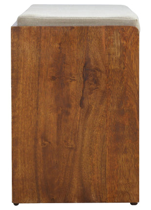 Mud Linen Pull out Shoe Bench
