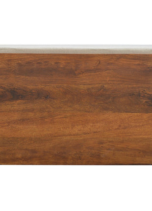 Mud Linen Pull out Shoe Bench