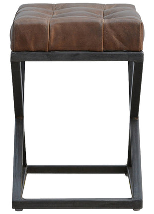 Industrial Cross Metal Coffee Table
