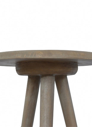Lulu Round Tripod End Table