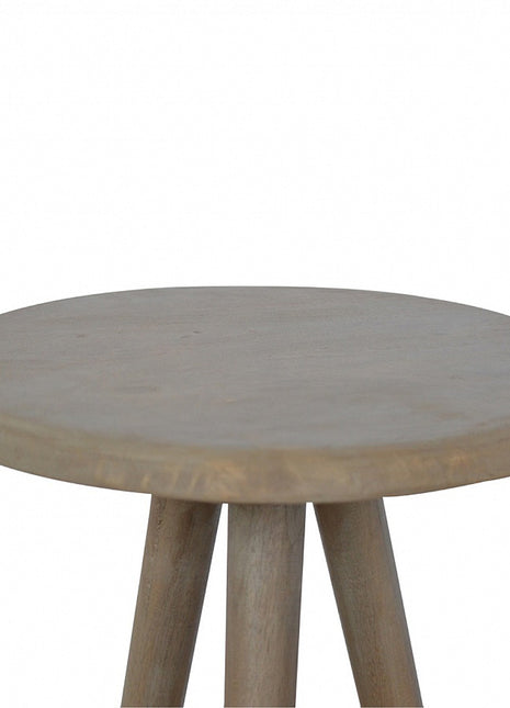 Lulu Round Tripod End Table