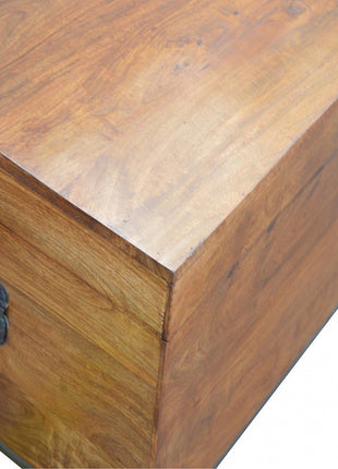 Industrial Wooden Storage Box