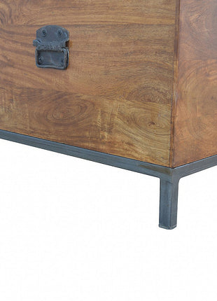 Industrial Wooden Storage Box