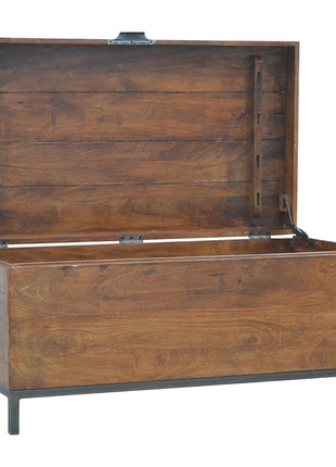 Industrial Wooden Storage Box