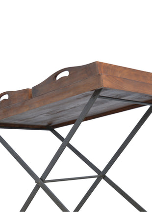 Industrial Metal Butler Tray