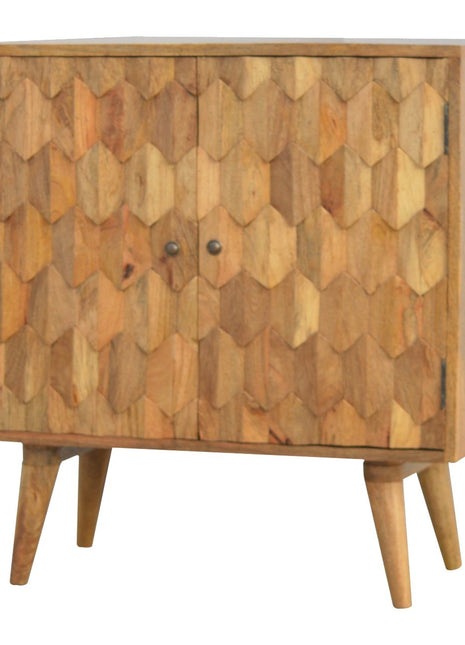 Pineapple Carved Cabinet