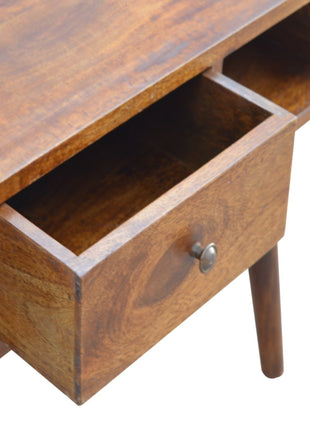 Curved Chestnut Coffee Table