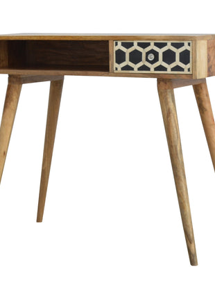Bone Inlay Writing Desk