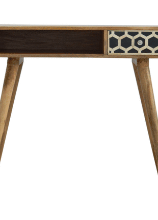 Bone Inlay Writing Desk