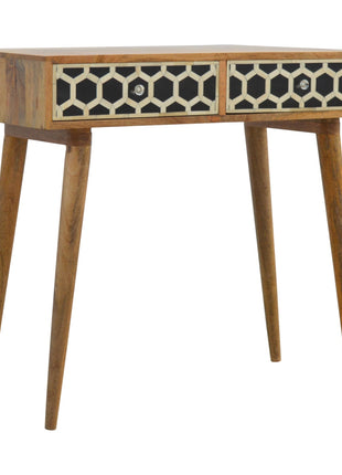 Bone Inlay Console Table