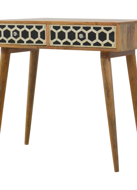 Bone Inlay Console Table