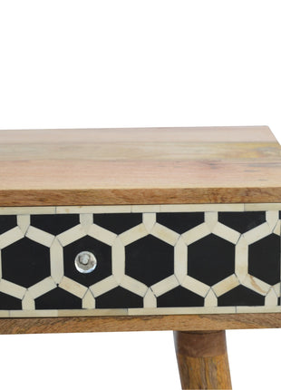 Bone Inlay Console Table