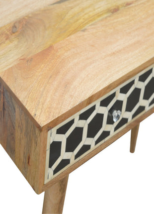 Bone Inlay Console Table