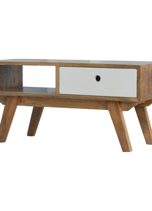 Two Tone Hand Painted Media Unit