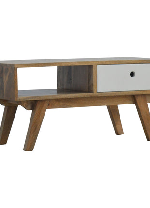 Two Tone Hand Painted Media Unit