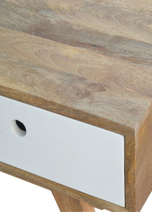 Two Tone Hand Painted Media Unit