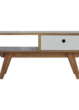 Two Tone Hand Painted Media Unit