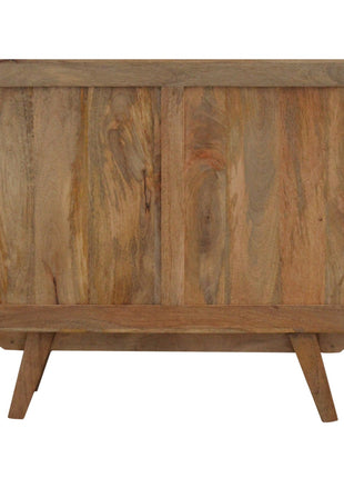 Zweifarbiger handbemalter Schrank