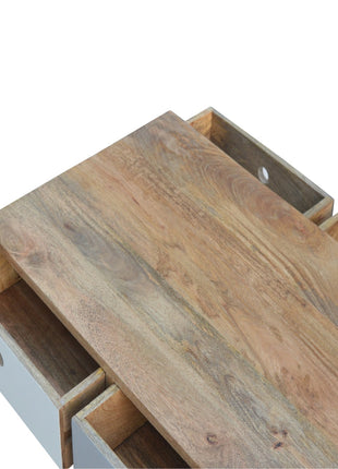 Two Tone Painted Coffee Table