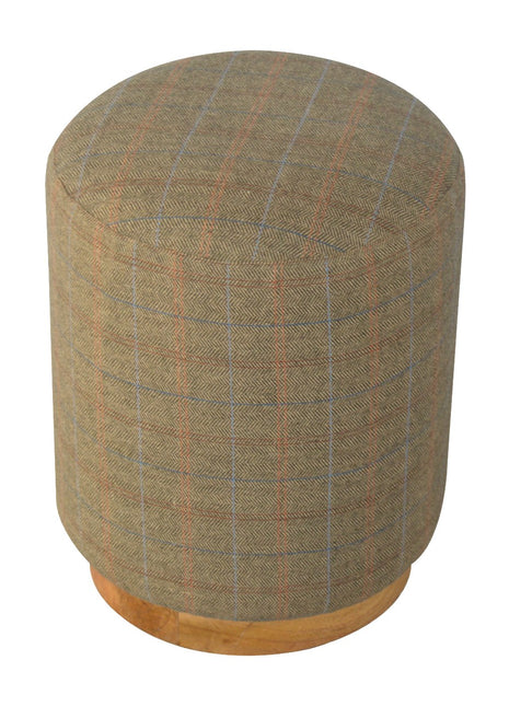 Reposapiés redondo Multi Tweed