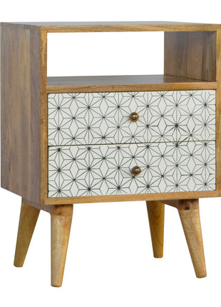 Prima Bedside with Open Slot