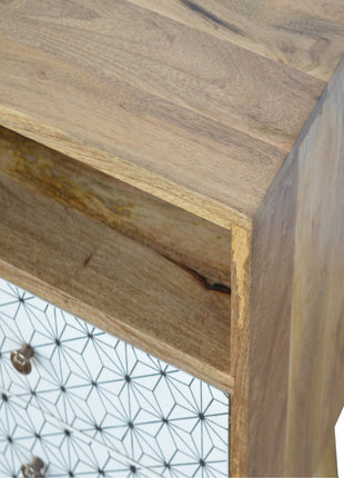 Prima Bedside with Open Slot