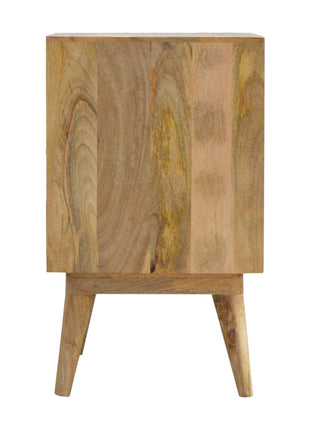 Leaf Screen-printed Bedside