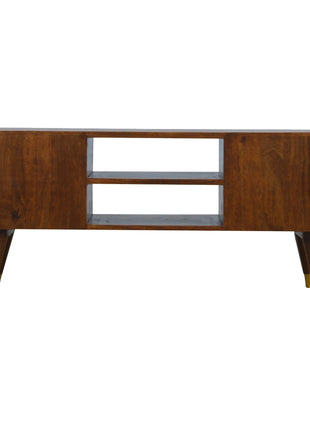 Brass Hole Inlay Media Unit