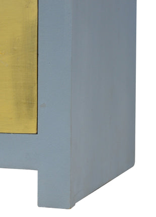 Gold x Cement Bedside