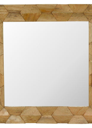 Pineapple Carve Square Mirror