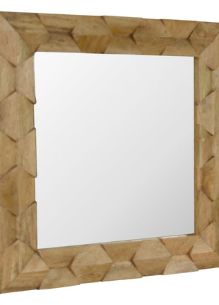 Pineapple Carve Square Mirror