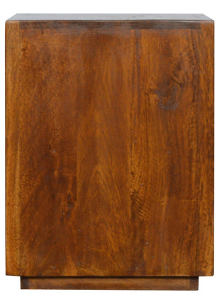 Gold Bar Chestnut Bedside