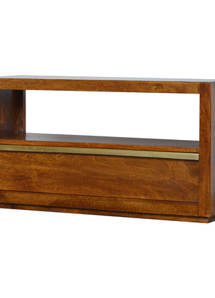 Gold Bar Chestnut TV Unit