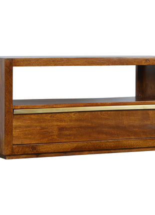 Gold Bar Chestnut TV Unit